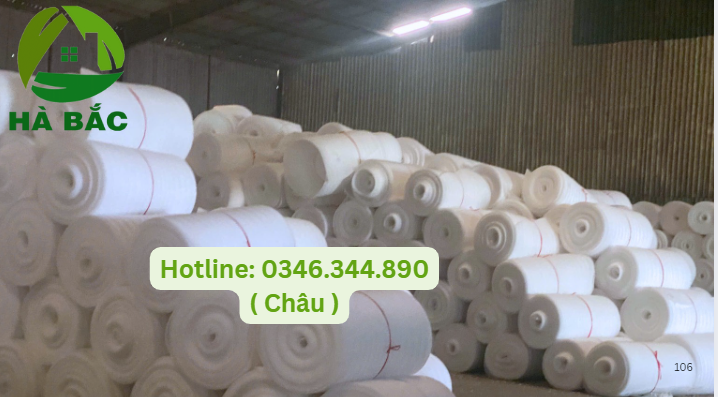 nhà máy sản xuất mút xốp pe foam đục lỗ