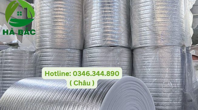 công ty sản xuất cuộn xốp bạc cách nhiệt chống nóng