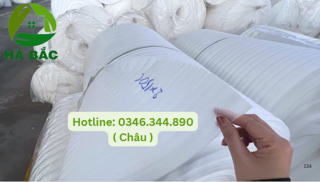 cuộn mút xốp pe foam 2mm giá rẻ tại xưởng
