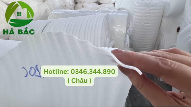 nhà máy sản xuất cuộn mút xốp pe foam 2mm