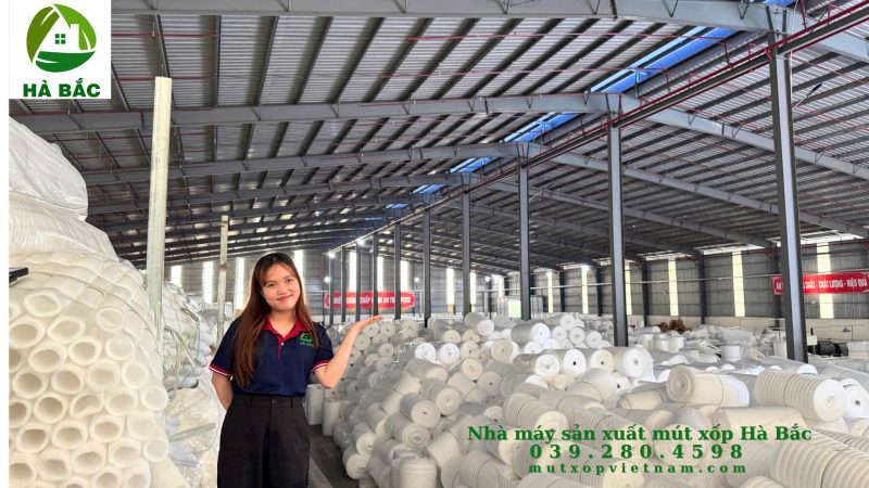 Mút xốp pe foam 3mm bọc lót đồ gỗ nội thất trong nước và xuất khẩu tại Tân Uyên Bình Dương
