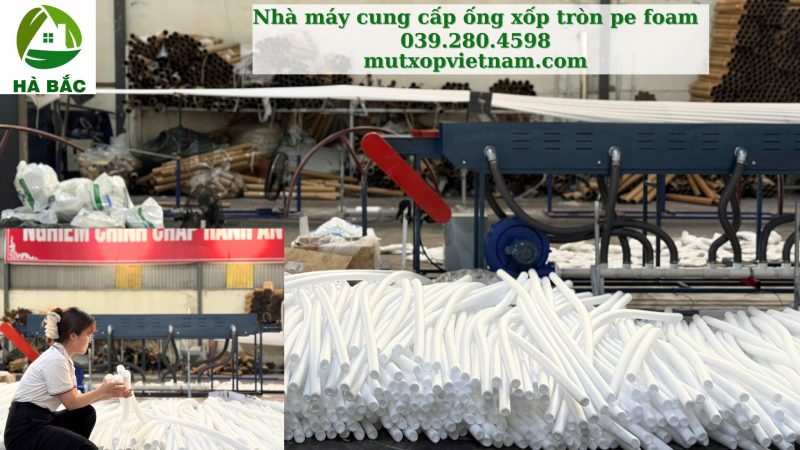 Tìm nhà máy cung cấp ống xốp tròn pe foam chất lượng,uy tín, ống xốp Pe Foam giá rẻ