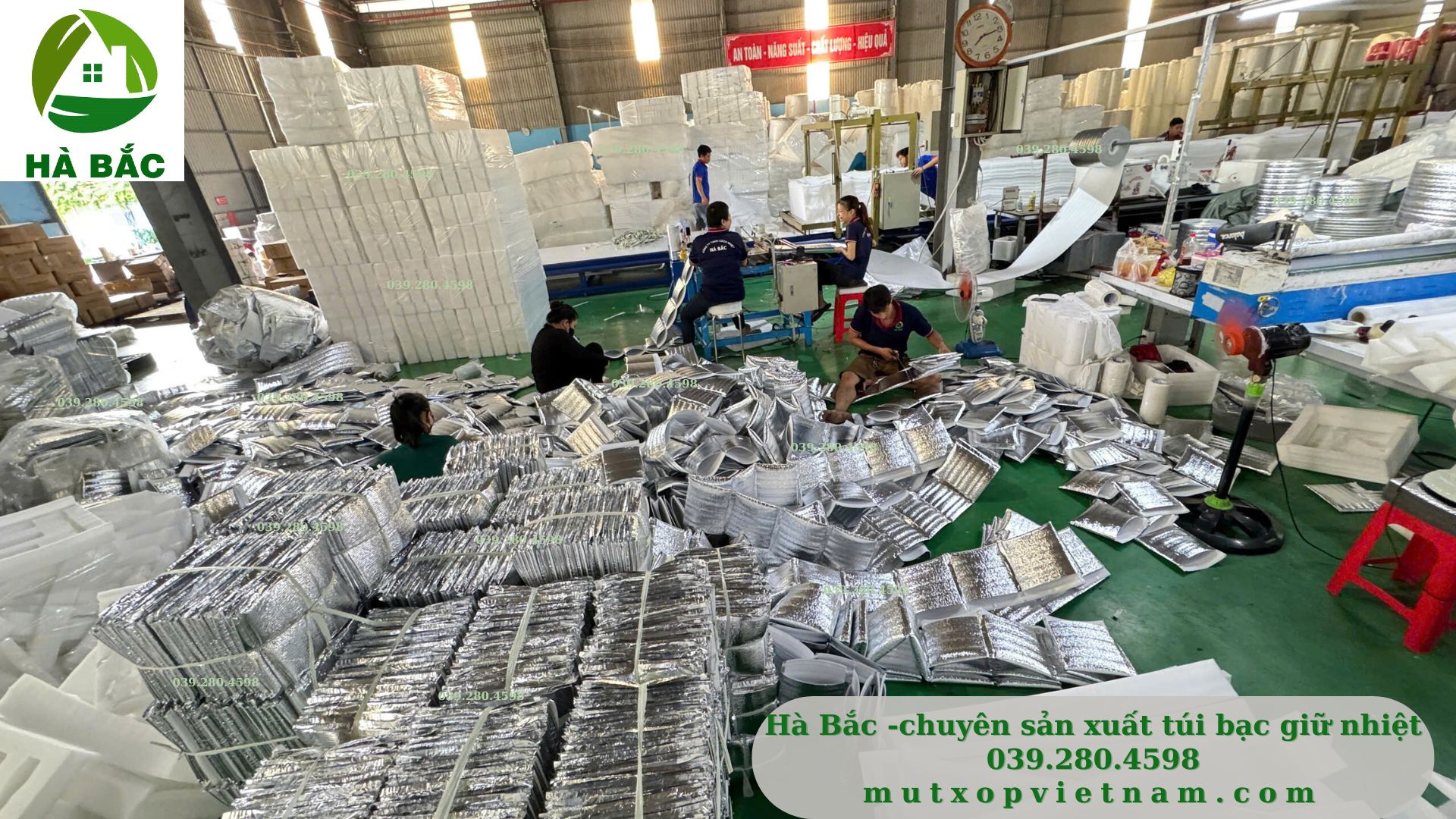 Túi xốp bạc giữ nhiệt có dán keo bảo vệ thực phẩm tốt tại TP.HCM năm 2025
