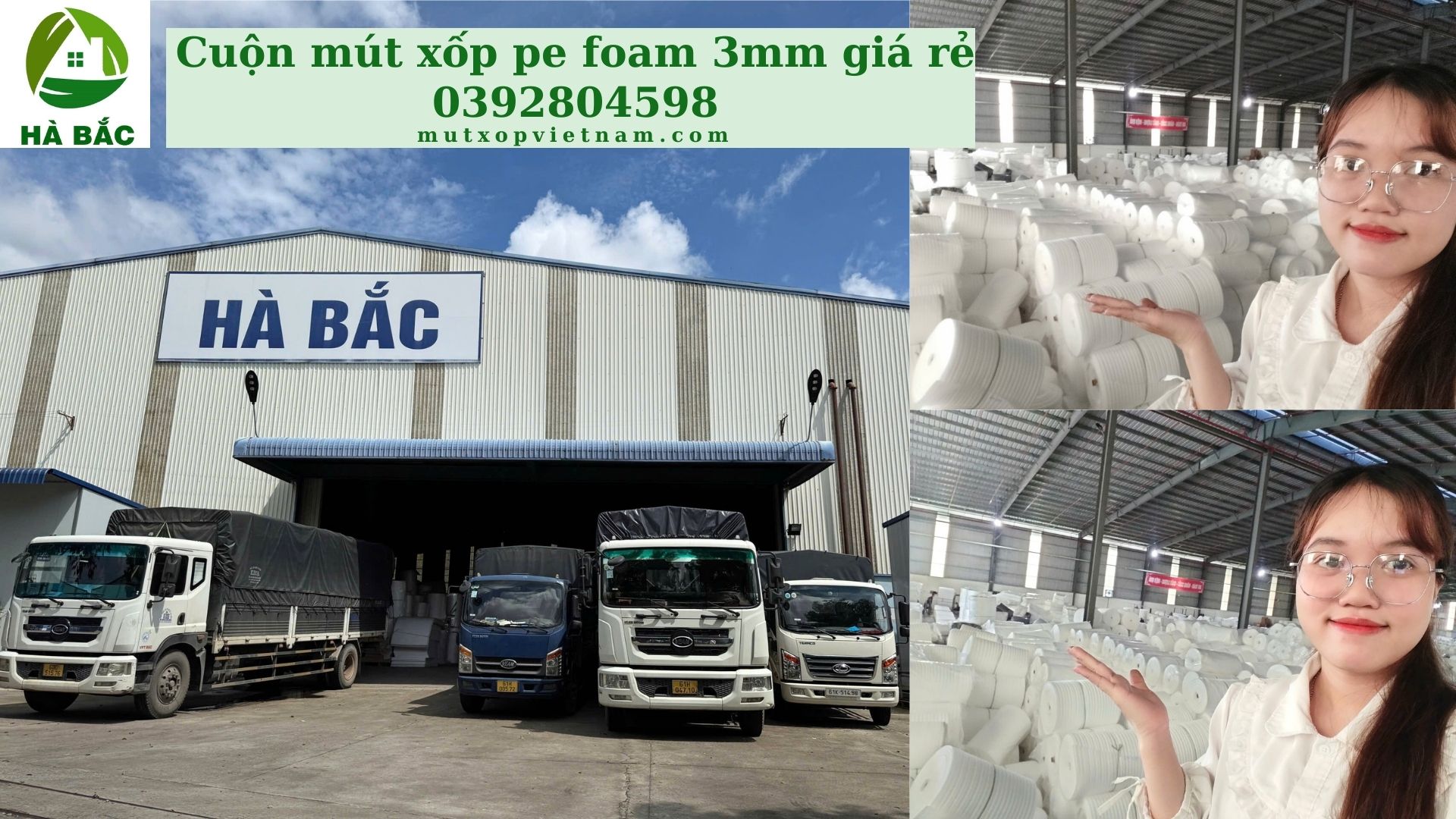 Cuộn mút xốp pe foam 3mm giá rẻ bọc lót đồ gỗ nội thất xuất khẩu tại KCN Biên Hoà Đồng Nai