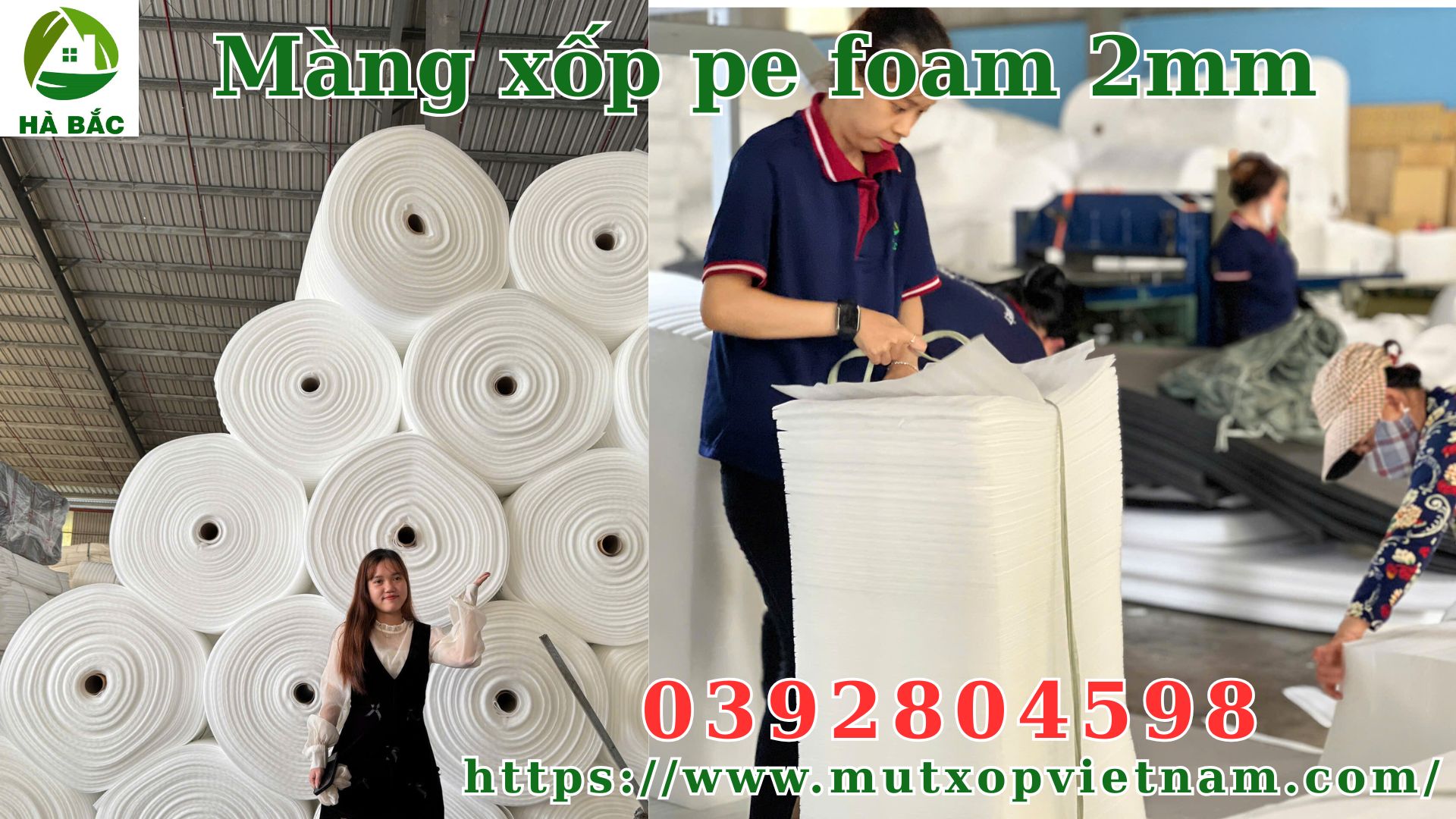 Màng xốp pe foam 2mm bọc lót đồ gỗ nội thất xuất khẩu giá rẻ tại Tân Uyên Bình Dương