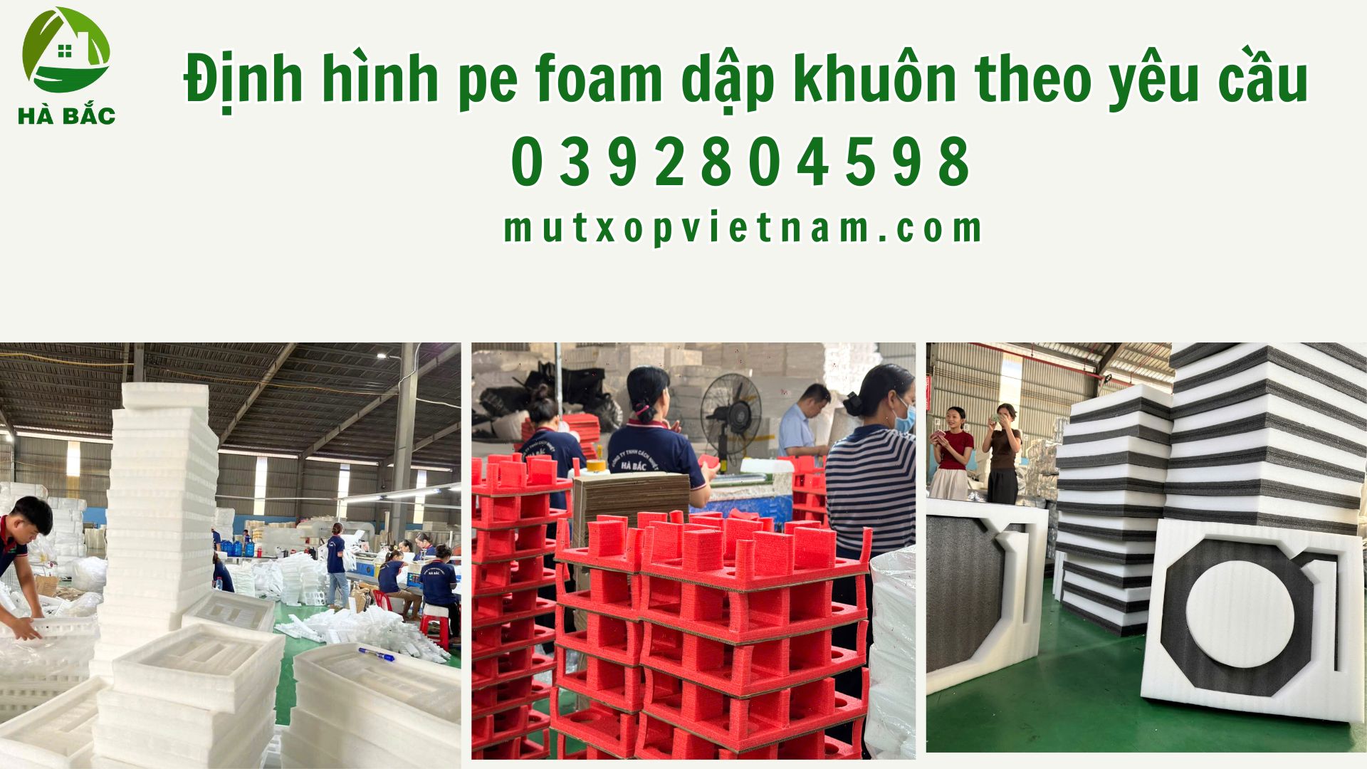 Định hình pe foam dập khuôn theo yêu cầu bản vẽ, nhà máy sản xuất trực tiếp tại KCN Nhơn Trạch Đồng Nai