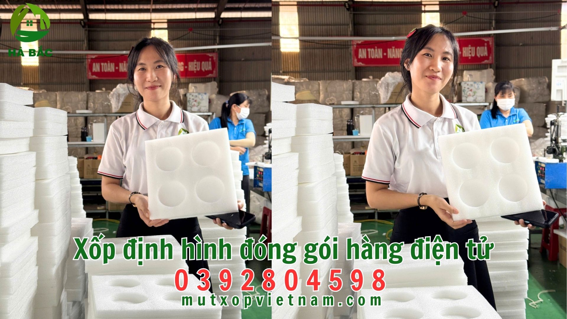 Xốp định hình đóng gói hàng điện tử, công ty sản xuất xốp định hình đóng gói hàng điện tử giá rẻ tại KCN Long Hậu – Long An