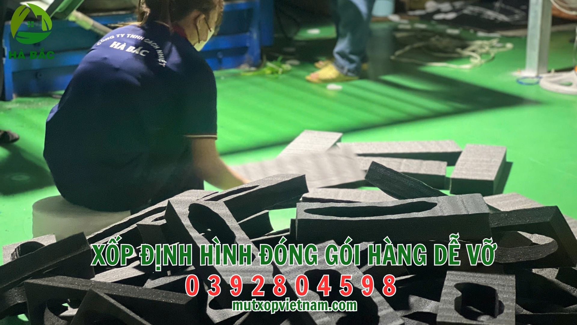 xốp định hình đóng gói hàng dễ vỡ
