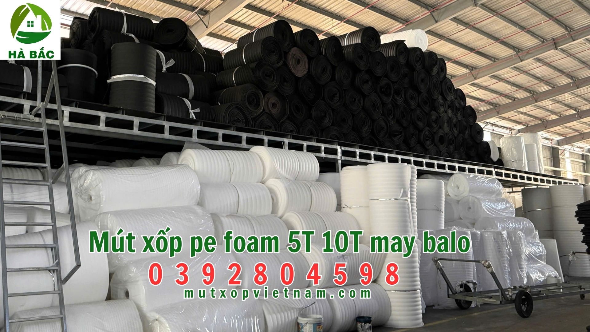 Mút xốp pe foam 5T 10T may balo