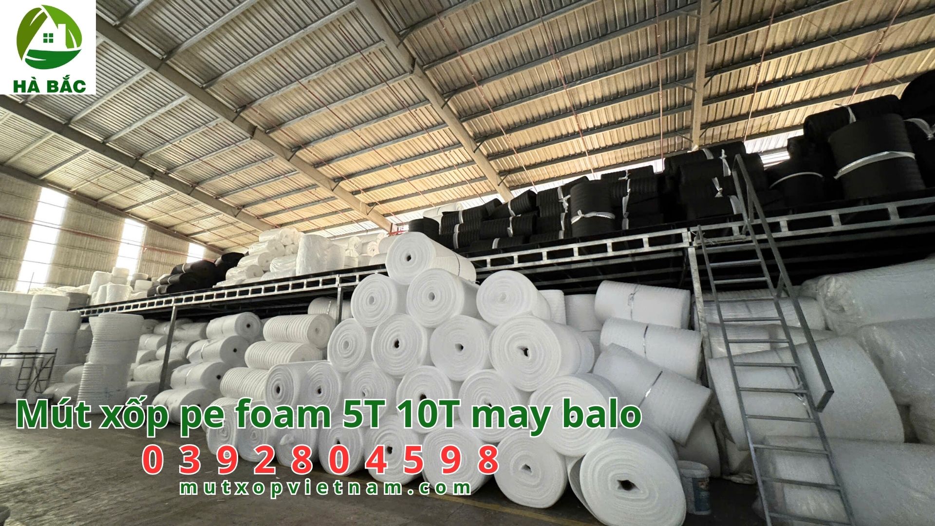 Mút xốp pe foam 5T 10T may balo