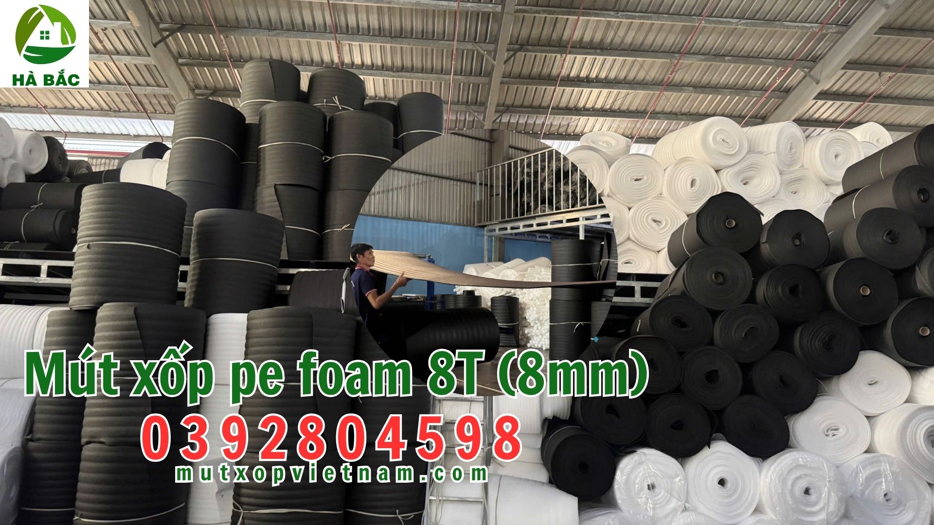 Mút xốp pe foam 8T (8mm) may balo túi xách, công ty sản xuất mút xốp pe foam may balo túi xách số lượng lớn tại Hóc Môn TP Hồ Chí Minh