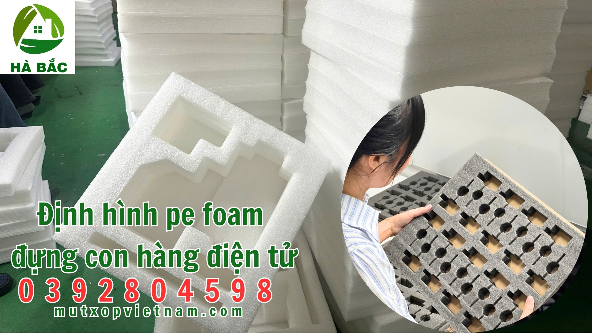 Định hình pe foam đựng con hàng điện tử, công ty sản xuất định hình pe foam đựng con hàng điện tử làm theo bản vẽ tại Quận 7 TP Hồ Chí Minh